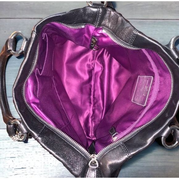 Coach Madison Leather Julianne Tote #B0969 - 12935 - Picture 5 of 8